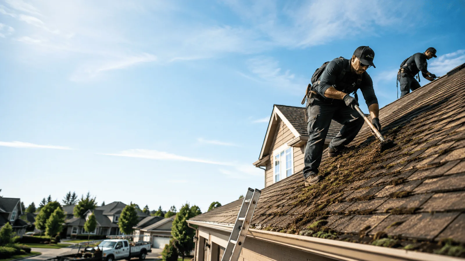 Roof Moss Removal in Whippany, NJ near me
